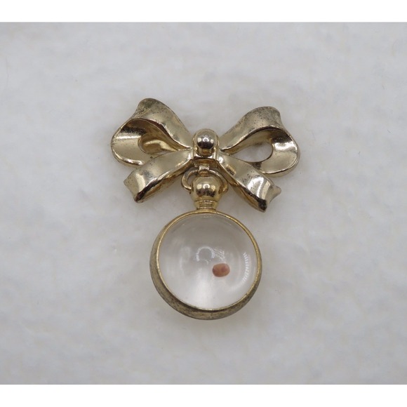 Coro Jewelry - Vintage Signed CORO Mustard Seed Brooch Pin